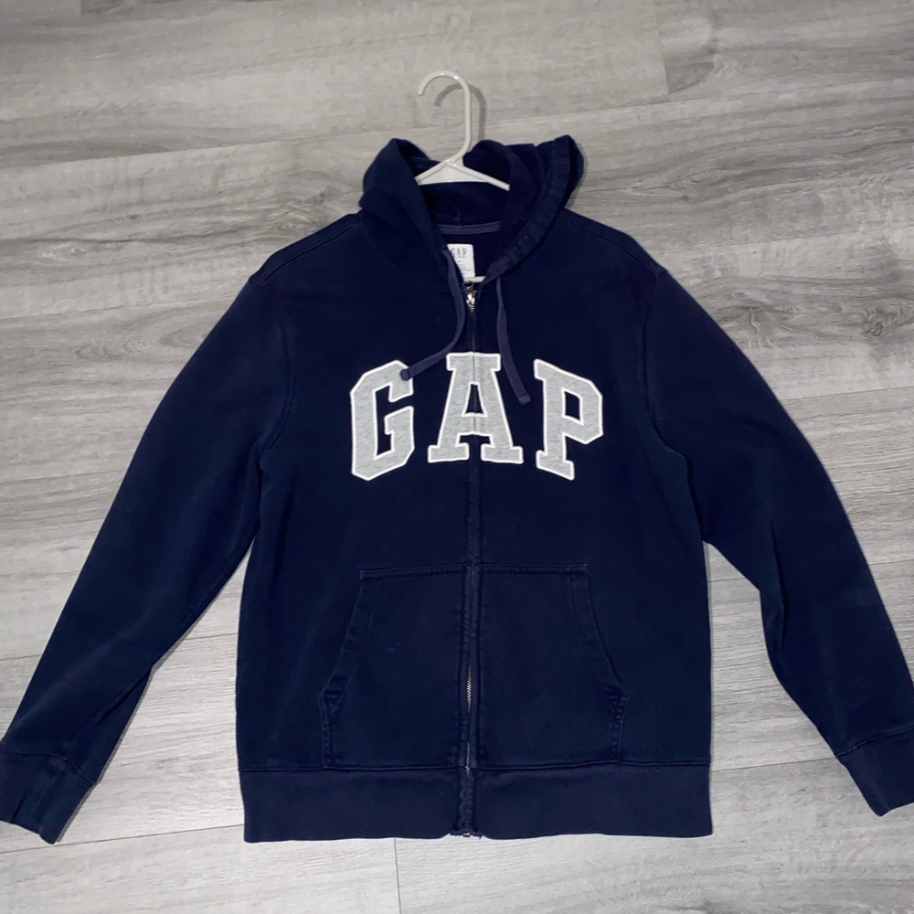 GAP Dark Blue Zip-Up Hoodie